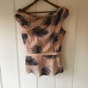 Beautiful blouse from Anthropologie.